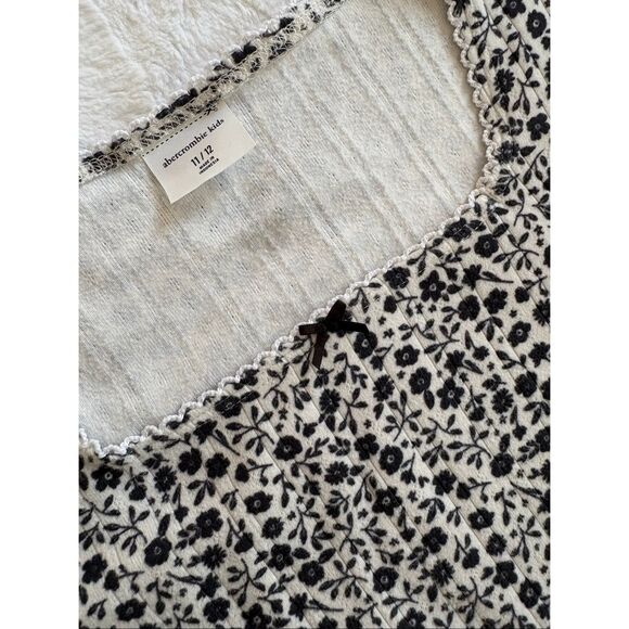 Abercrombie kids girls square neck tee size 11/12 - Picture 1 of 5